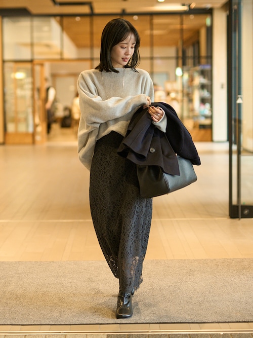 セール】《追加》リバーレースIラインスカート9（スカート）｜NOBLE  