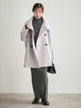 minani.aさん（レディース・155cm）の冬コーディネート