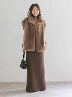 「REMME（レメ）のアイテム」を使った、minani.aさん（レディース・155cm）の秋コーディネート