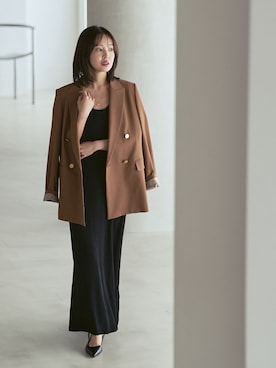 「Noble（ノーブル）のアイテム」を使った、minani.aさん（レディース・155cm）の夏コーディネート