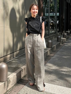 「Ch!iii BAG（チーバック）のアイテム」を使った、minani.aさん（レディース・155cm）の夏コーディネート