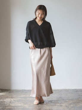 minani.aさん（レディース・155cm）の夏コーディネート