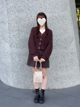 「MAJESTIC LEGON（マジェスティックレゴン）のアイテム」を使った、Ayaさん（レディース・163cm）の秋コーディネート