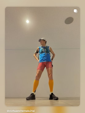 「On（オン）のアイテム」を使った、fkbbsさん（メンズ・173cm）の冬コーディネート