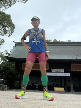 「アイテム（レギンス/スパッツ）」を使った、fkbbsさん（メンズ・173cm）の秋コーディネート