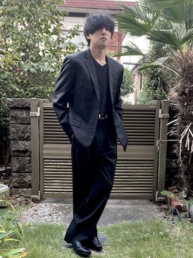 「Calvin Klein（カルバン・クライン）のアイテム（ジャケット/アウター）」を使った、タカぞうさん（メンズ・167cm）の秋コーディネート