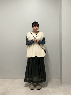 芭奈さん(レディース・152cm)の秋コーディネート