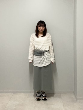 芭奈さん(レディース・152cm)の秋コーディネート