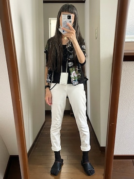 「アロハシャツ」｜maiさん（レディース・146cm）の秋コーディネート