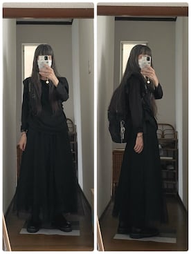 「MILLET（ミレー）のアイテム」を使った、maiさん（レディース・146cm）の秋コーディネート