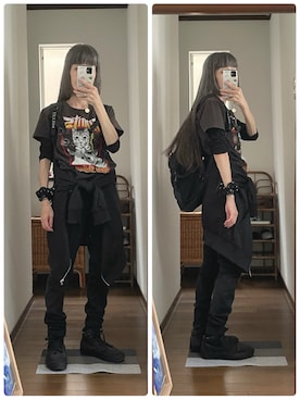 「mmts（マミタス）のアイテム」を使った、maiさん（レディース・146cm）の秋コーディネート
