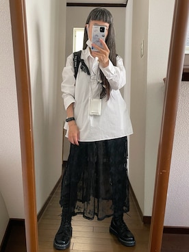 「GU（ジーユー）のアイテム（ワンピース/ドレス）」を使った、maiさん（レディース・146cm）の秋コーディネート