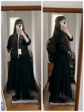 「MILLET（ミレー）のアイテム」を使った、maiさん（レディース・146cm）の春コーディネート