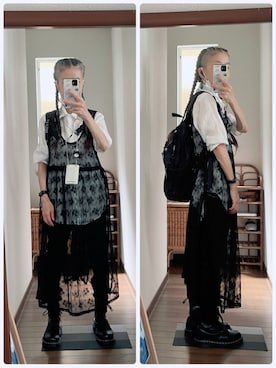 「MILLET（ミレー）のアイテム」を使った、maiさん（レディース・146cm）の夏コーディネート