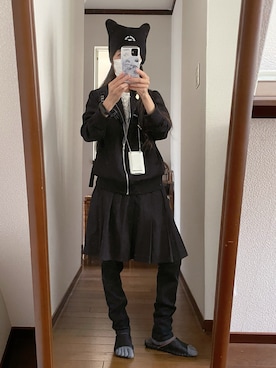 「UNIQLO（ユニクロ）のアイテム（ブルゾン）」を使った、maiさん（レディース・146cm）の秋コーディネート