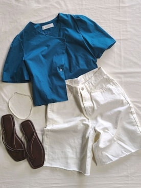 omimimiさん（レディース・162cm）の夏コーディネート