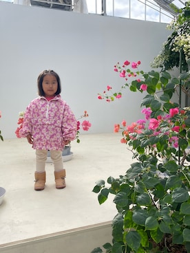 「BRANSHES（ブランシェス）のアイテム（パンツ）」を使った、Utaさん（レディース・155cm）の秋コーディネート