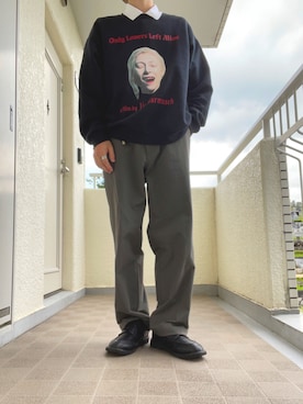 「niko and...（ニコアンド）のアイテム（その他シューズ）」を使った、ゆづき　さん（メンズ・172cm）の秋コーディネート