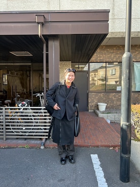「DIESEL（ディーゼル）のアイテム（ジャケット/アウター）」を使った、Appleさん（メンズ・175cm）の春コーディネート