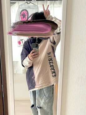 「アイテム（Tシャツ/カットソー、その他）」を使った、yura0117さん（メンズ・166cm）の夏コーディネート