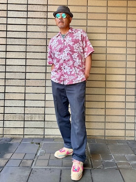 カツキイサムさん(メンズ・175cm)の夏コーディネート