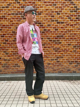 カツキイサムさん(メンズ・175cm)の秋コーディネート