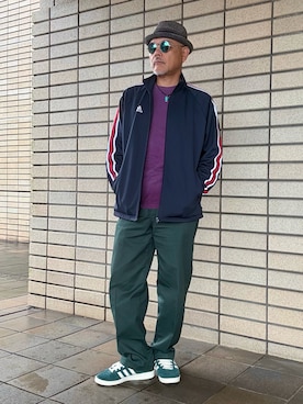 「GAP（ギャップ）のアイテム」を使った、カツキイサムさん（メンズ・175cm）の秋コーディネート