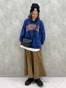 ぱっちょさん（レディース・153cm）の冬コーディネート