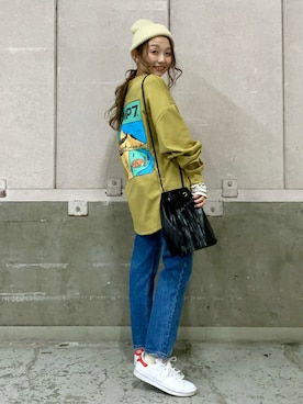 ぱっちょさん（レディース・153cm）の冬コーディネート