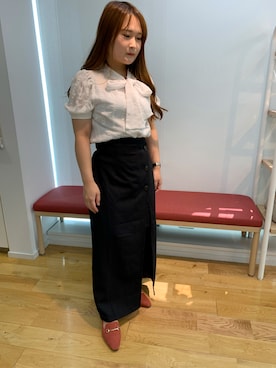 「water massage（ウォーターマッサージ）のアイテム」を使った、HIMIKO　明治神宮前店さん（レディース・160cm）の秋コーディネート