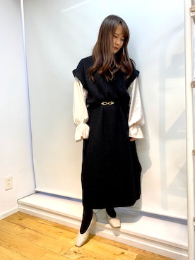 HIMIKO　明治神宮前店さん（レディース・160cm）の冬コーディネート