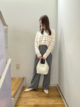 「HIMIKO（ヒミコ）のアイテム」を使った、HIMIKO　明治神宮前店さん（レディース・162cm）の秋コーディネート