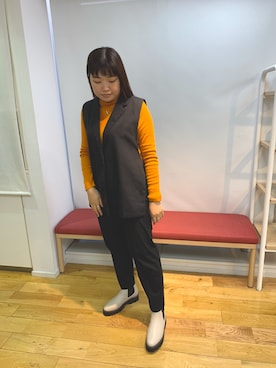 HIMIKO　明治神宮前店さん（レディース・160cm）の冬コーディネート