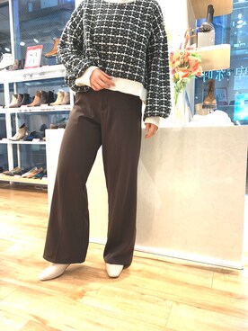 HIMIKO 明治神宮前店さん(レディース・160cm)の冬コーディネート