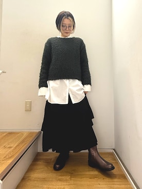 「HIMIKO（ヒミコ）のアイテム」を使った、HIMIKO　明治神宮前店さん（レディース・150cm）の秋コーディネート