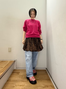 「NICAL（ニカル）のアイテム」を使った、HIMIKO　明治神宮前店さん（レディース・150cm）の春コーディネート