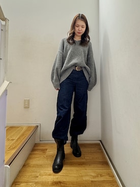 「HIMIKO（ヒミコ）のアイテム」を使った、HIMIKO　明治神宮前店さん（レディース・162cm）の秋コーディネート