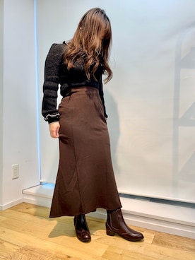 HIMIKO　明治神宮前店さん（レディース・160cm）の冬コーディネート