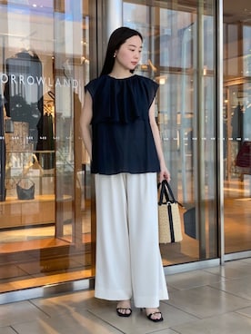 「BALLSEY（ボールジィ）のアイテム」を使った、Kato_TOMORROWLANDさん（レディース・158cm）の夏コーディネート