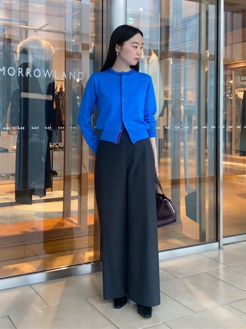 プレーンウール クルーネックカーディガン（カーディガン/ボレロ