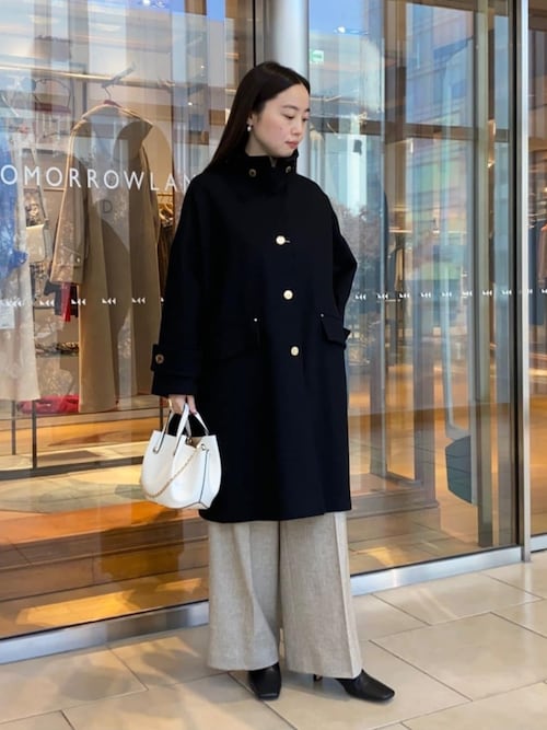 メランジカルゼ タックワイドパンツ（その他パンツ）｜BALLSEY