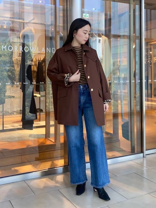 別注】MACKINTOSH HUMBIE MIDI RAINTACK コート（ステンカラーコート