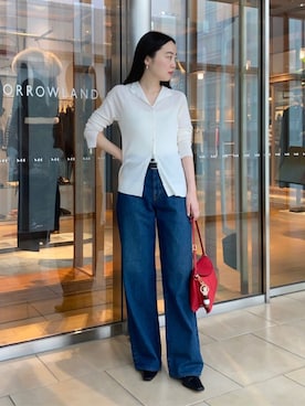 Kato_TOMORROWLANDさん（レディース・158cm）の秋コーディネート