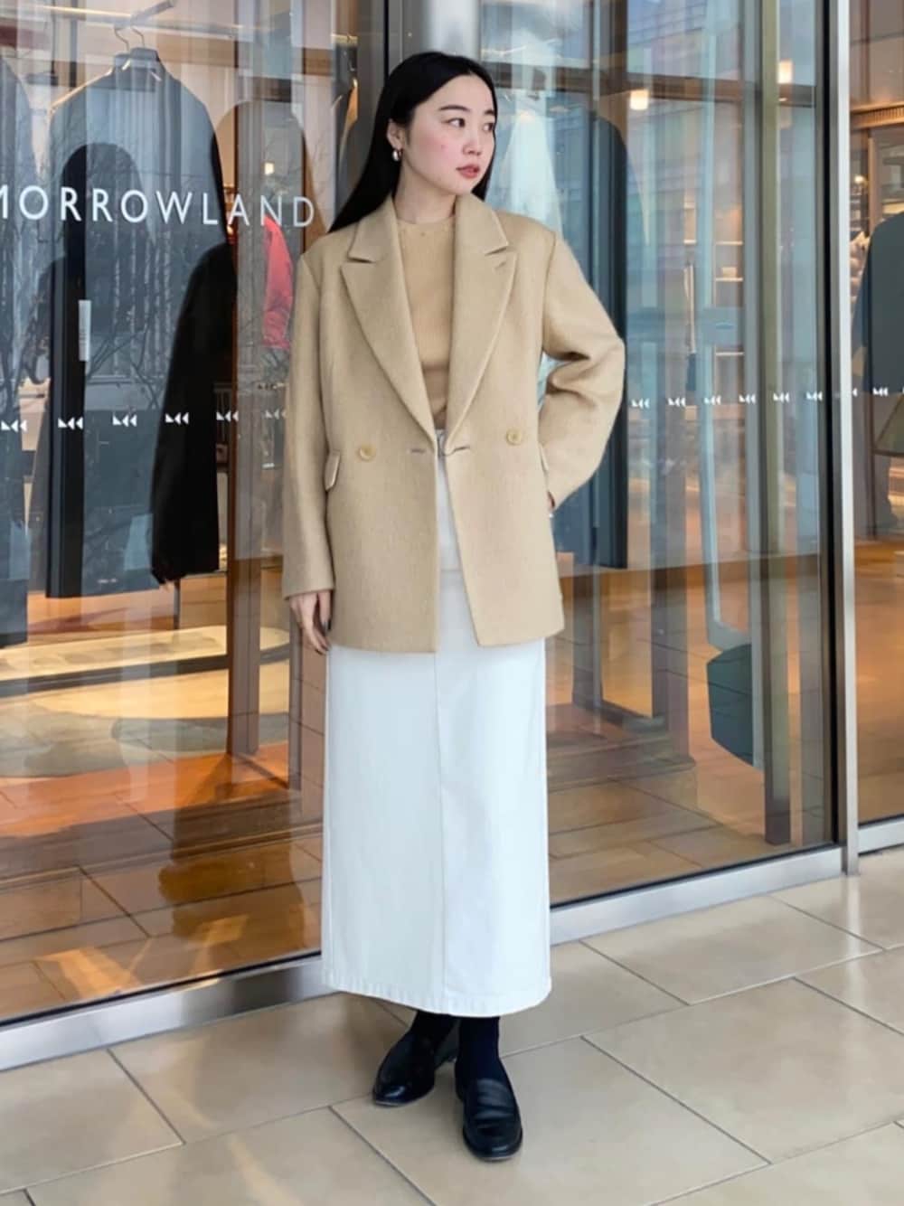 MACPHEE（マカフィー）の「モヘヤシャギー ダブルブレストジャケット