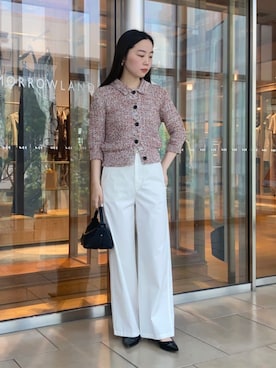 「TOMORROWLAND （トゥモローランド）のアイテム」を使った、Kato_TOMORROWLANDさん（レディース・158cm）の春コーディネート