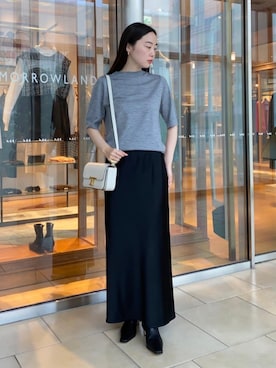 「DES PRES（デ・プレ）のアイテム」を使った、Kato_TOMORROWLANDさん（レディース・158cm）の秋コーディネート