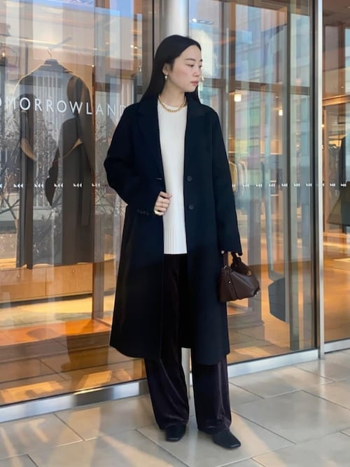 DES PRES（デプレ） コート チェスターコート ダブルフェイスメルトン