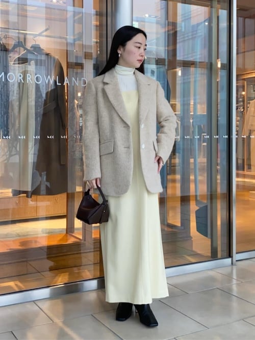 m*e様 aeyde ベージュショートブーツ　tomorrow land aeyde ベージュショートはブーツ tomorrow land