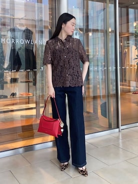 Kato_TOMORROWLANDさん（レディース・158cm）の秋コーディネート