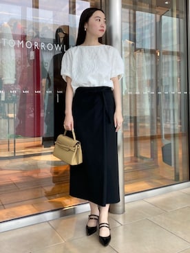 Kato_TOMORROWLANDさん（レディース・158cm）の夏コーディネート